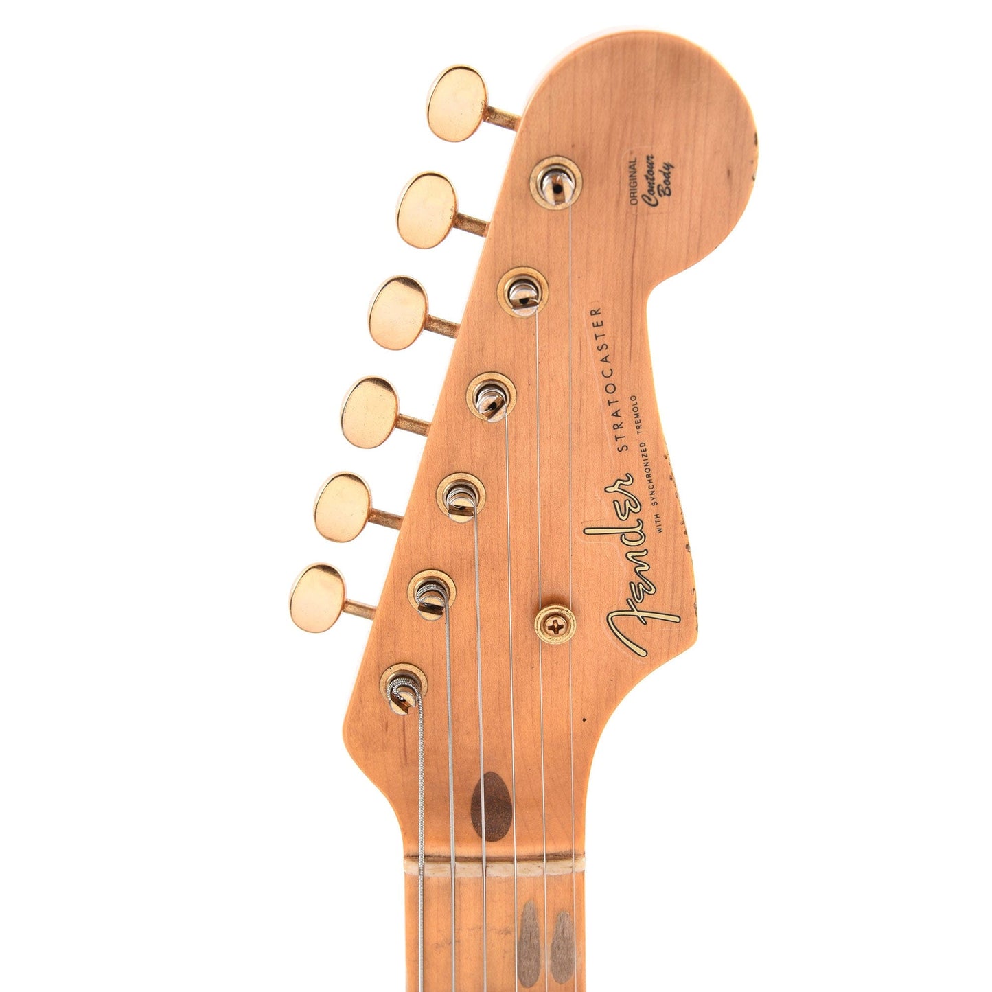 Fender Custom Shop 1955 Stratocaster "Chicago Special" Heavy Relic Aged Shell Pink w/Gold Hardware Electric Guitars / Solid Body