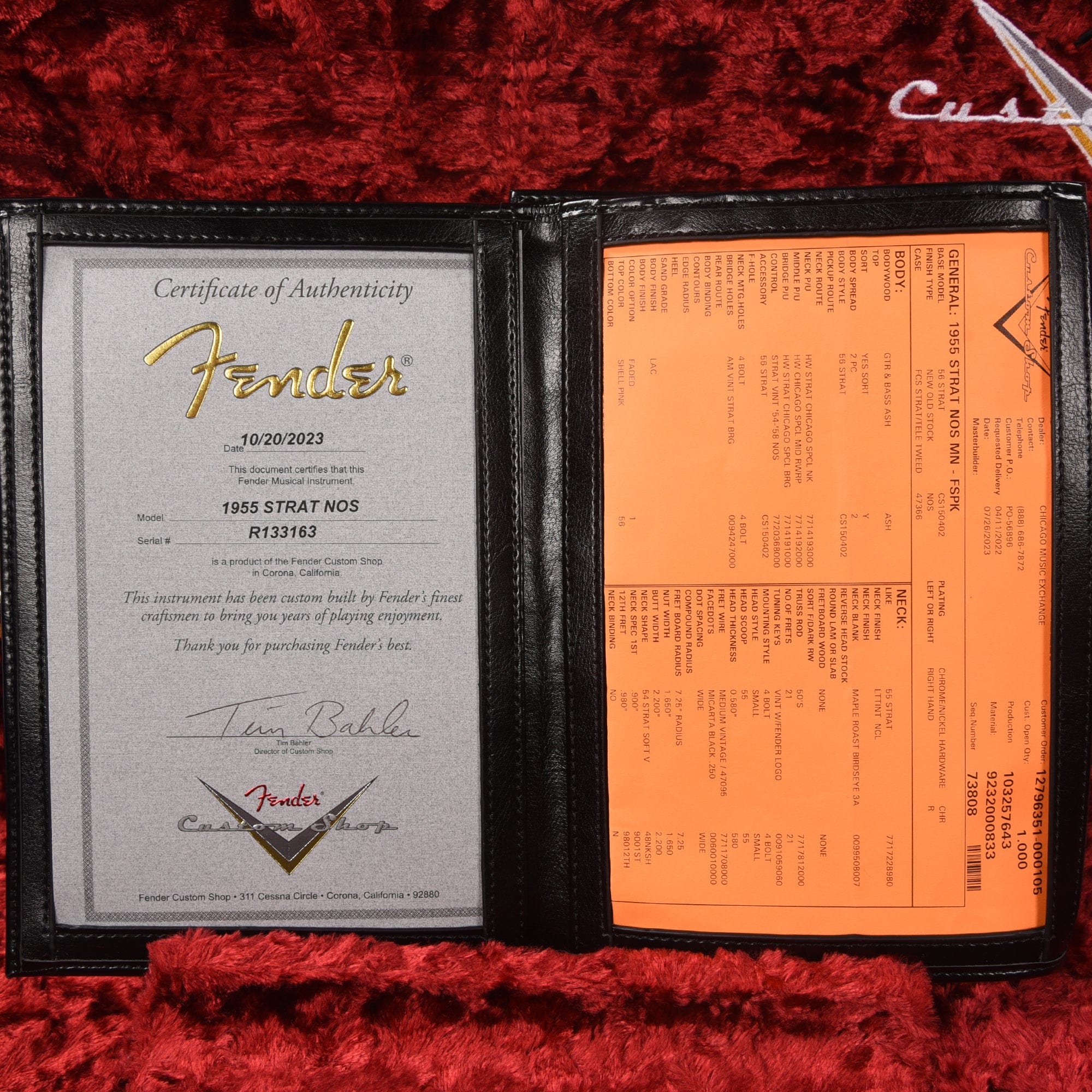 Fender Custom Shop 1955 Stratocaster 