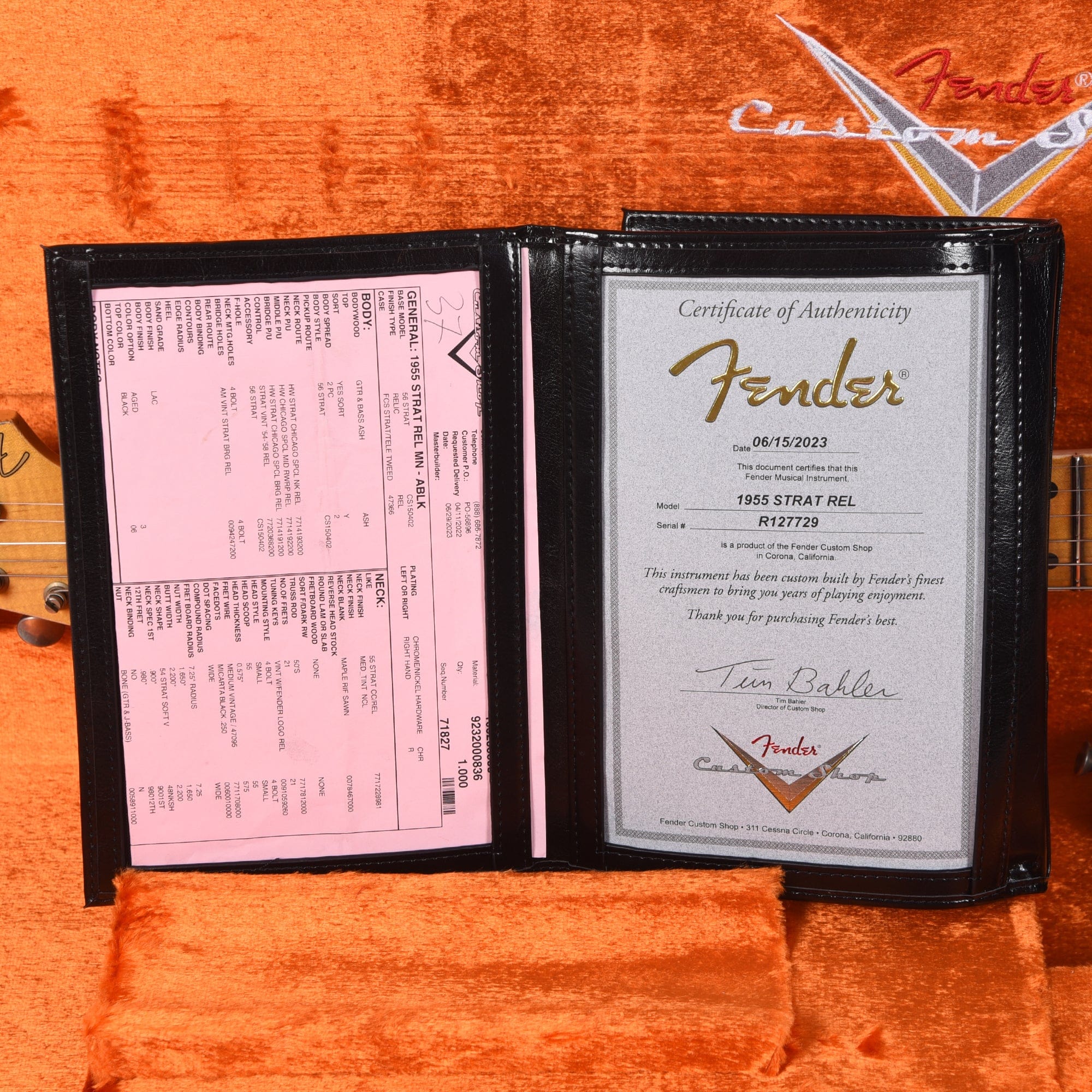 Fender Custom Shop 1955 Stratocaster 