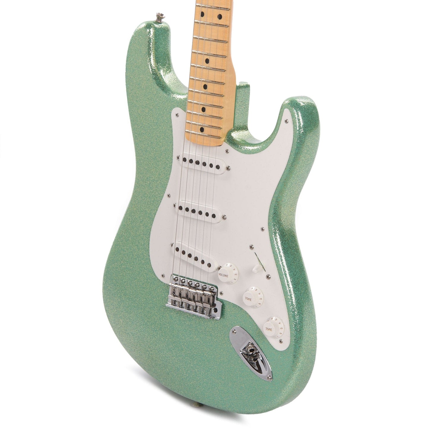 Fender Custom Shop 1955 Stratocaster "Chicago Special" Time Capsule Aged Sea Foam Sparkle Electric Guitars / Solid Body