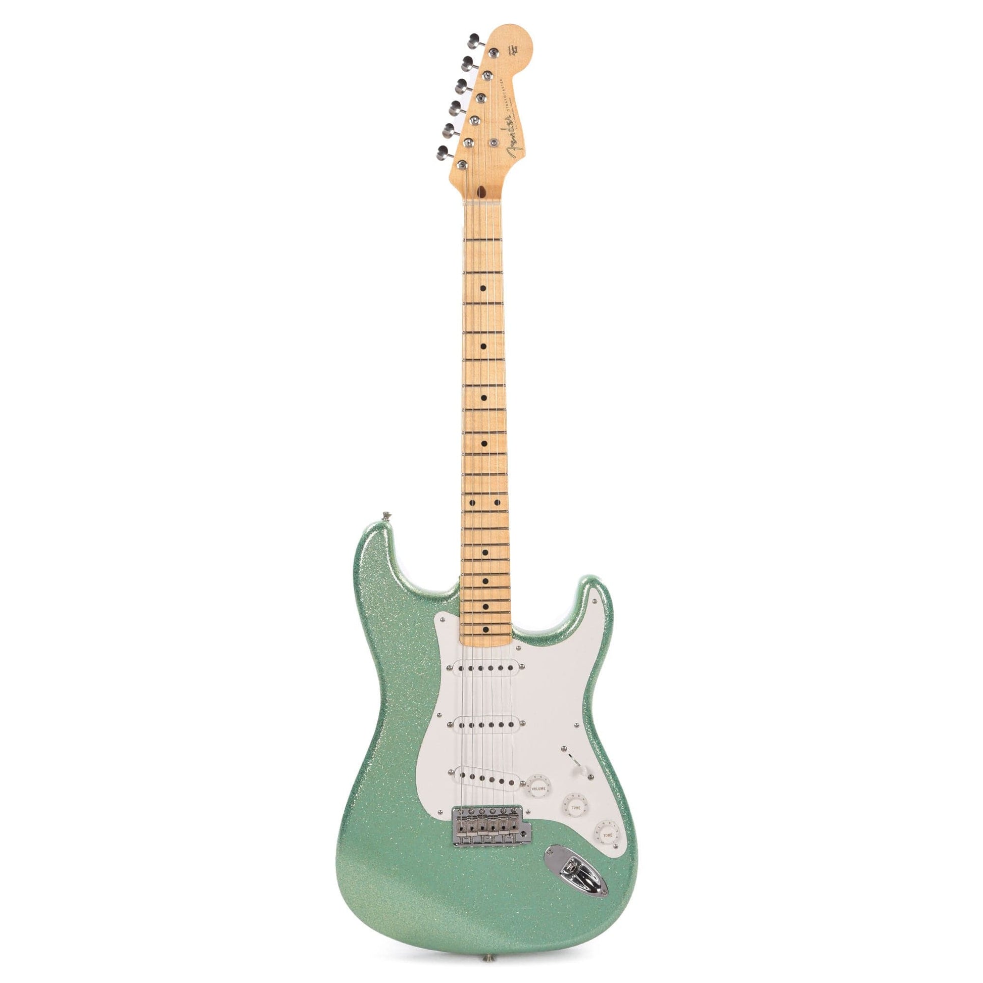 Fender Custom Shop 1955 Stratocaster "Chicago Special" Time Capsule Aged Sea Foam Sparkle Electric Guitars / Solid Body