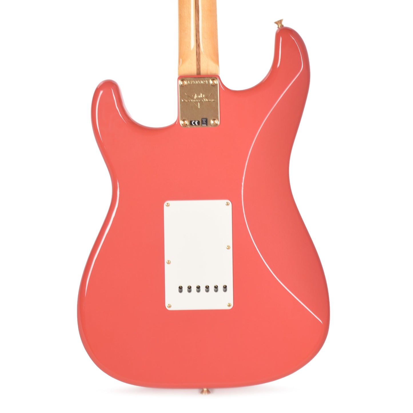 Fender Custom Shop 1955 Stratocaster Deluxe Closet Classic Faded Aged Fiesta Red Electric Guitars / Solid Body