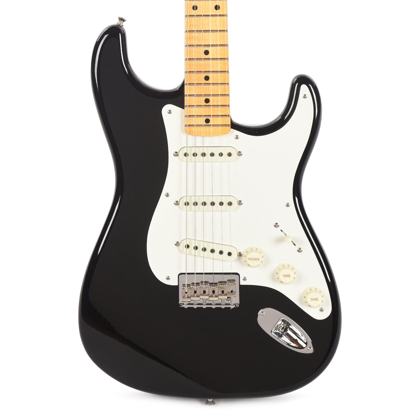 Fender Custom Shop 1955 Stratocaster Hardtail "Chicago Special" Deluxe Closet Classic Super Aged Black Electric Guitars / Solid Body