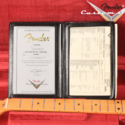 Fender Custom Shop 1955 Stratocaster Hardtail "Chicago Special" Time Capsule Super Faded Wide Fade 2-Color Sunburst Electric Guitars / Solid Body