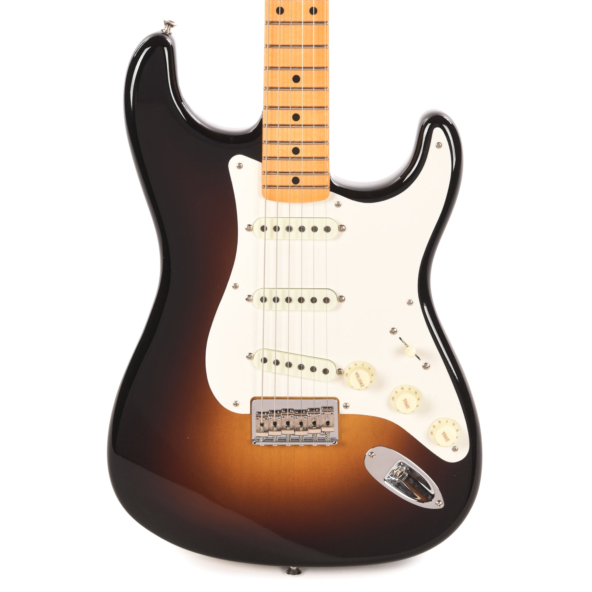 Fender Custom Shop 1955 Stratocaster Hardtail "Chicago Special" Time Capsule Super Faded Wide Fade 2-Color Sunburst Electric Guitars / Solid Body