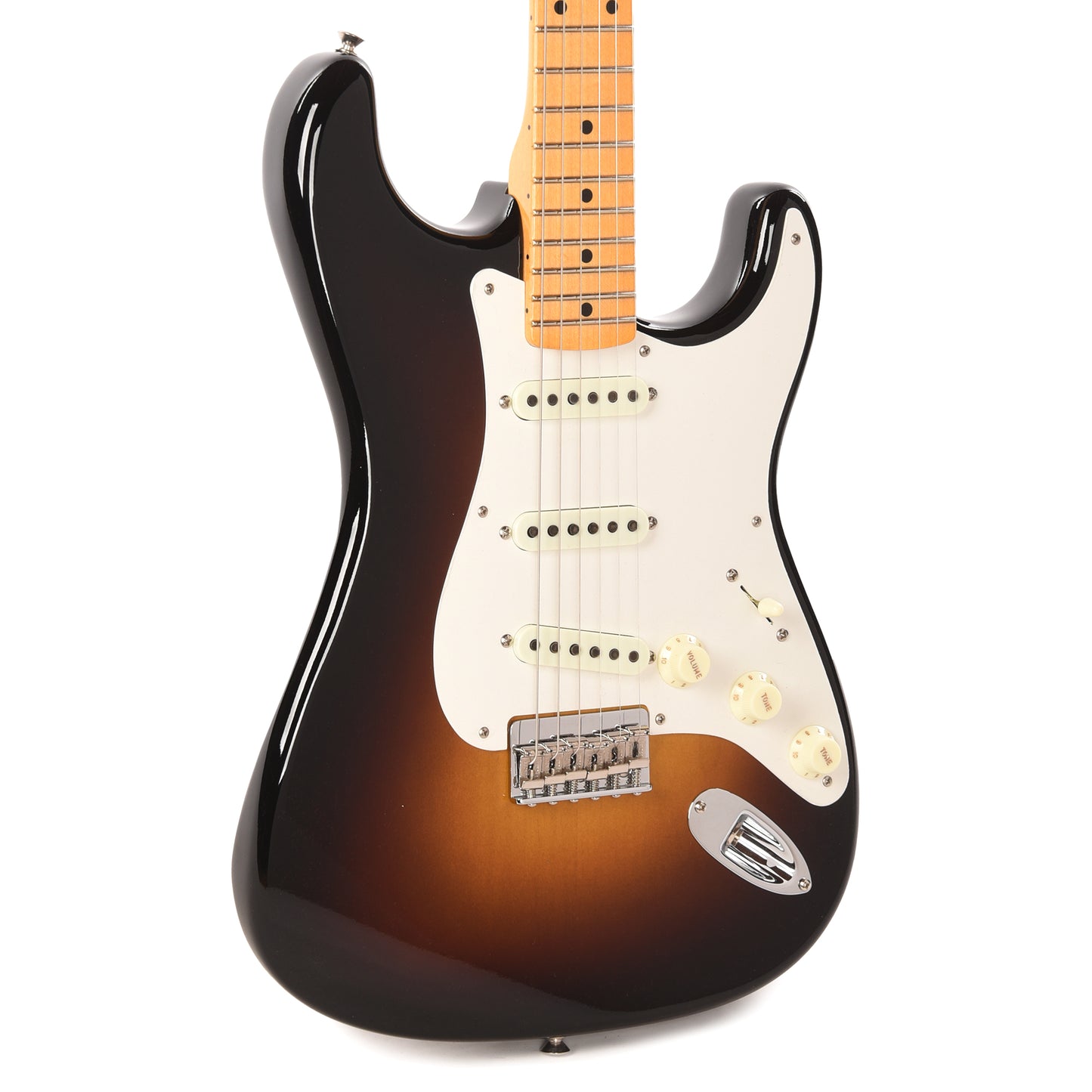 Fender Custom Shop 1955 Stratocaster Hardtail "Chicago Special" Time Capsule Super Faded Wide Fade 2-Color Sunburst Electric Guitars / Solid Body