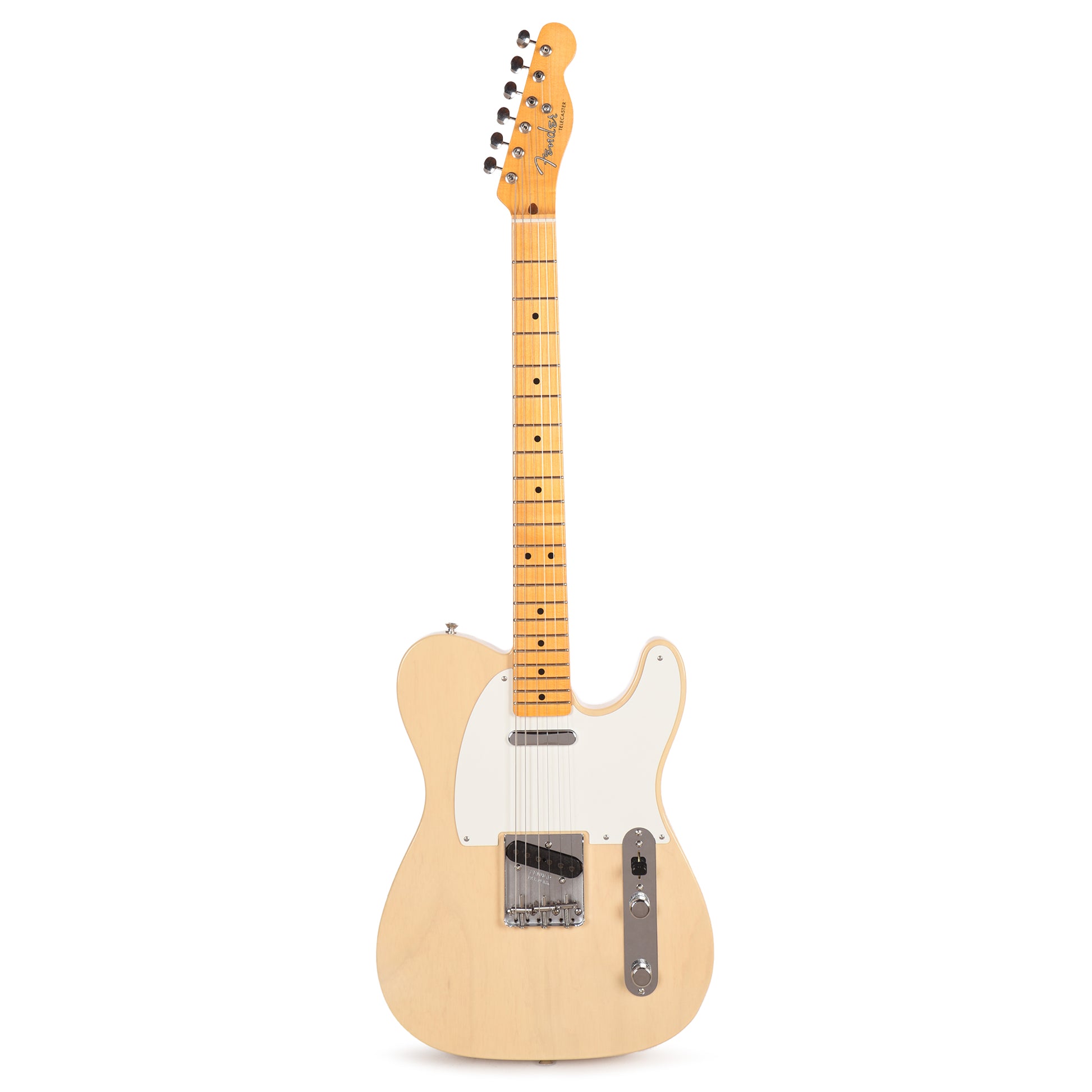 Fender Custom Shop 1955 Telecaster "Chicago Special" Deluxe Closet Classic Super Aged White Blonde Electric Guitars / Solid Body