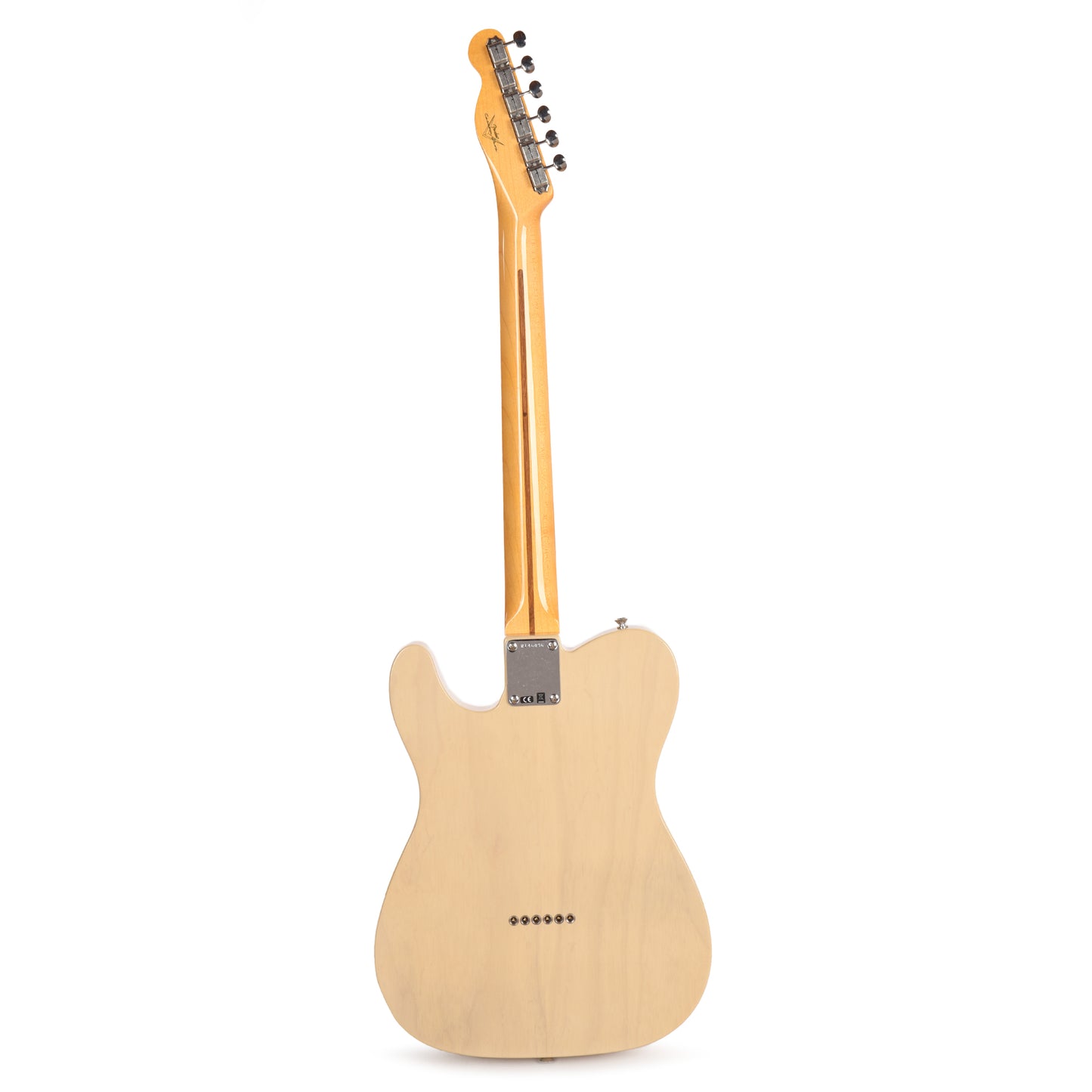 Fender Custom Shop 1955 Telecaster "Chicago Special" Deluxe Closet Classic Super Aged White Blonde Electric Guitars / Solid Body