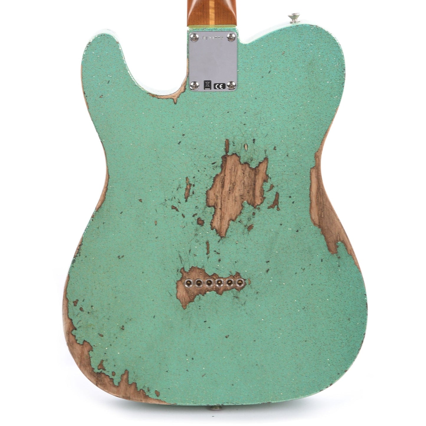 Fender Custom Shop 1955 Telecaster "Chicago Special" Heavy Relic Super Aged Sea Foam Sparkle w/Roasted Neck Electric Guitars / Solid Body