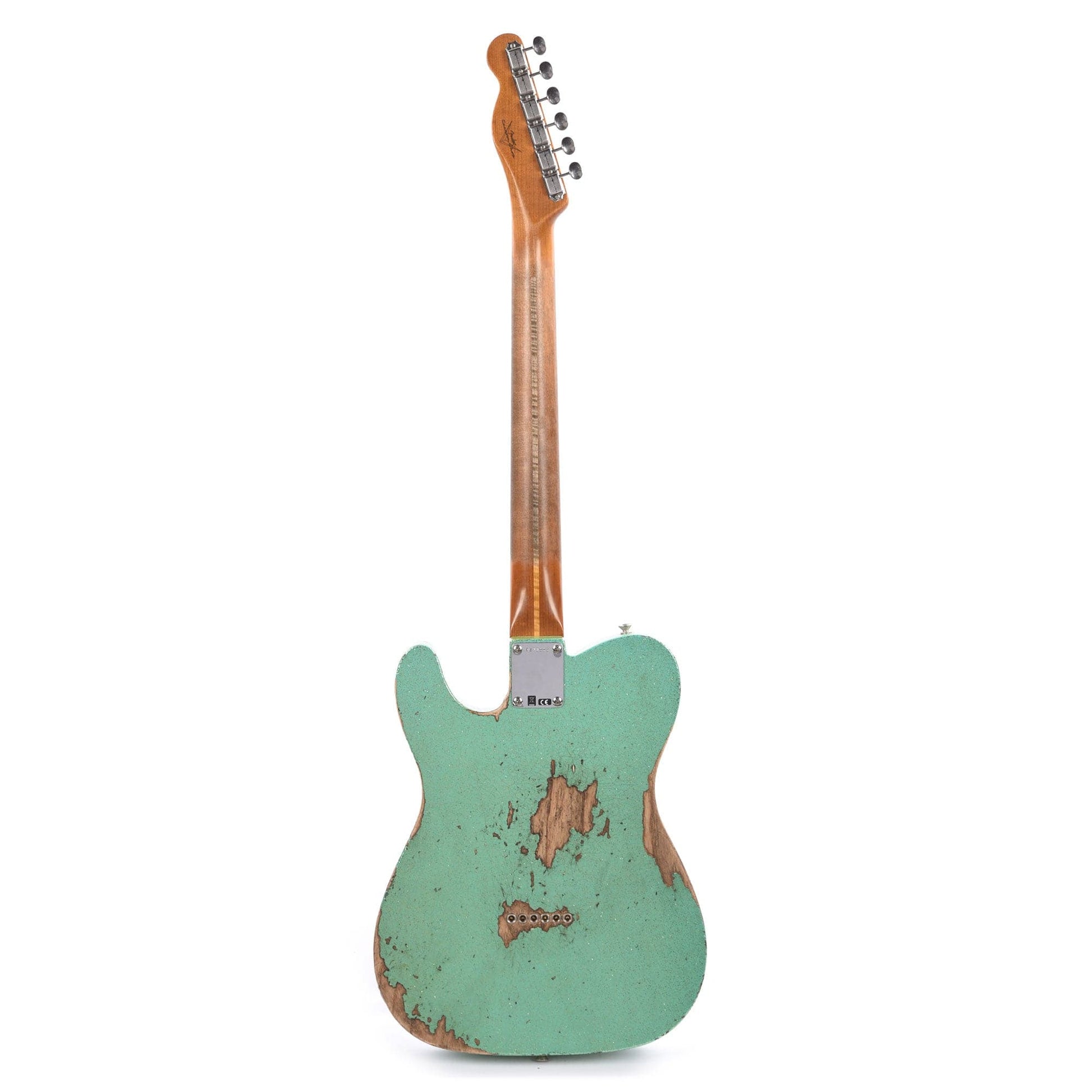 Fender Custom Shop 1955 Telecaster "Chicago Special" Heavy Relic Super Aged Sea Foam Sparkle w/Roasted Neck Electric Guitars / Solid Body