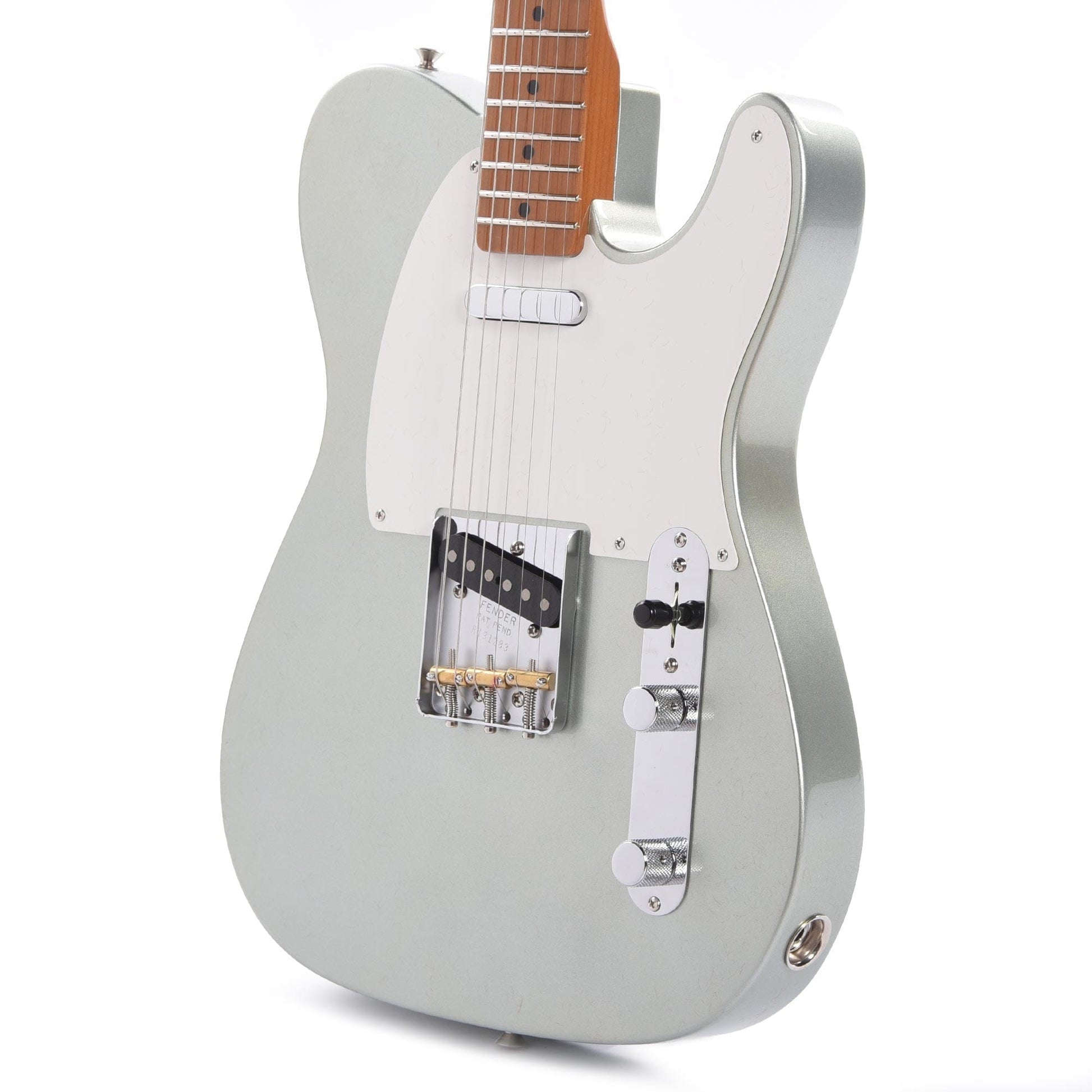 Fender Custom Shop 1955 Telecaster "Chicago Special" NOS Super Aged Firemist Silver w/Roasted Neck Electric Guitars / Solid Body