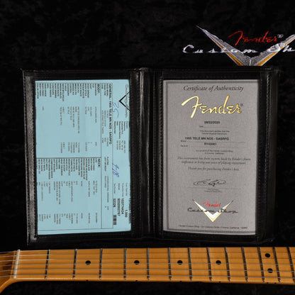 Fender Custom Shop 1955 Telecaster "Chicago Special" NOS Super Aged Surf Green Electric Guitars / Solid Body