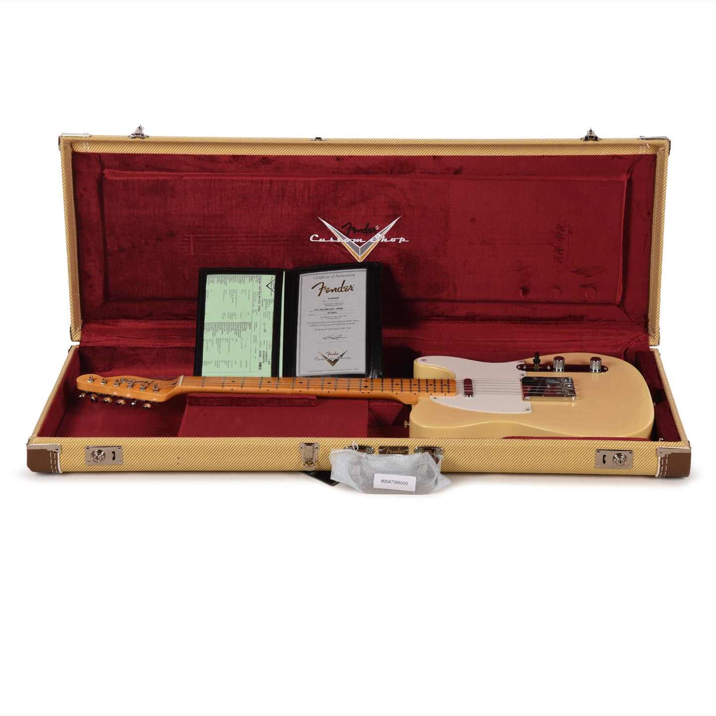 Fender Custom Shop 1955 Telecaster "Chicago Special" NOS Super Faded Nocaster Blonde Electric Guitars / Solid Body