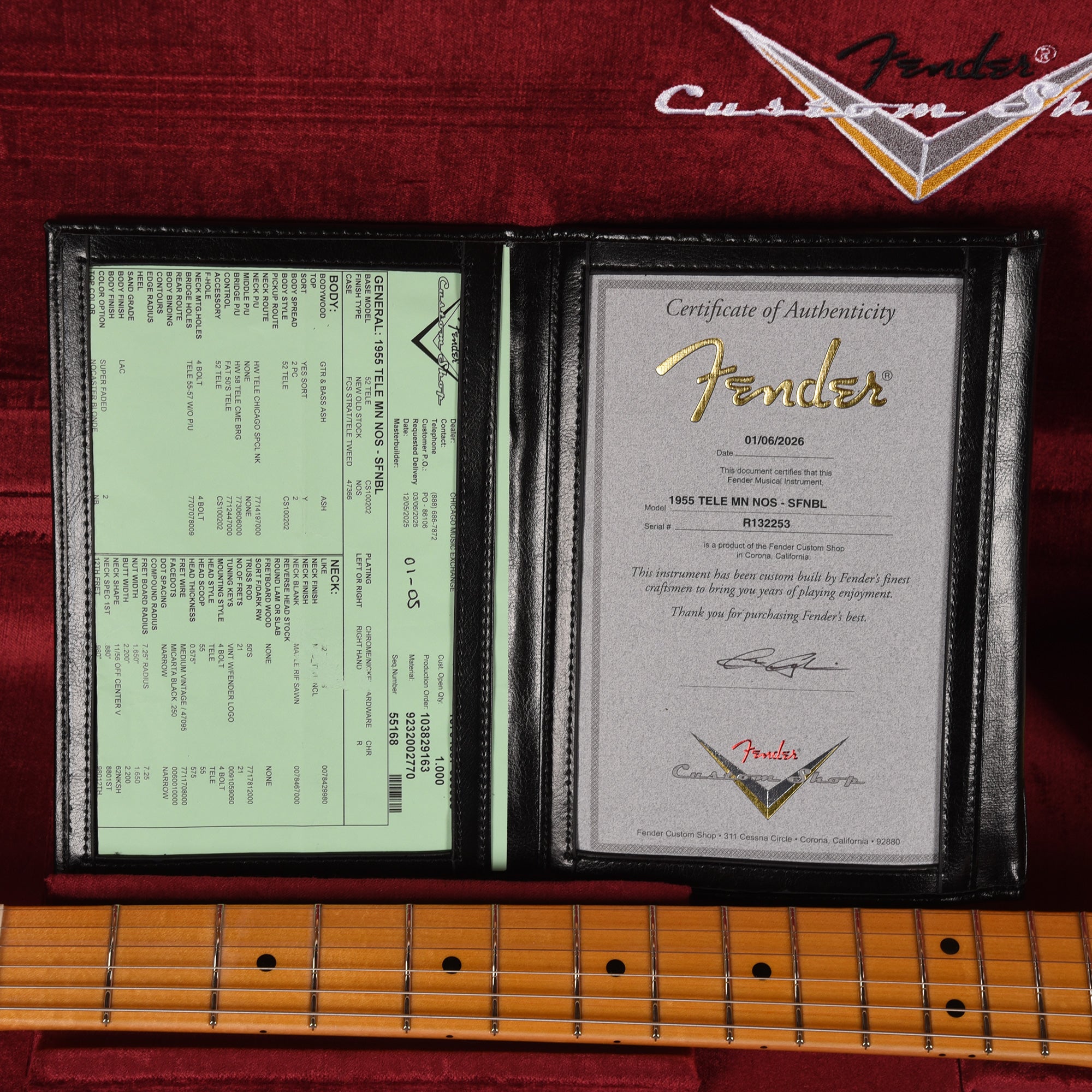 Fender Custom Shop 1955 Telecaster 