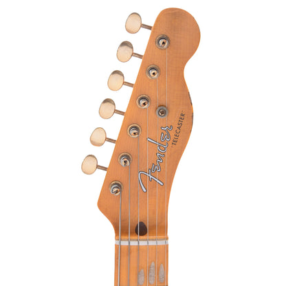 Fender Custom Shop 1955 Telecaster "Chicago Special" Super Heavy Relic Aged Cadillac Green w/AA Flame Quartersawn Neck & Gold Hardware Electric Guitars / Solid Body