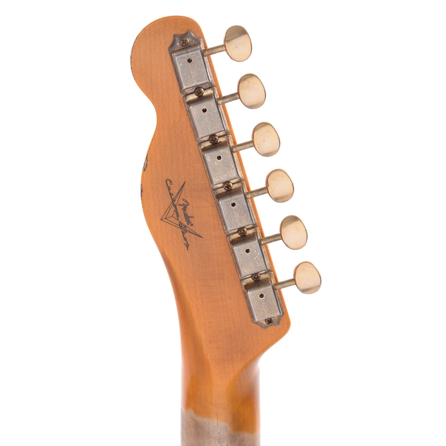 Fender Custom Shop 1955 Telecaster "Chicago Special" Super Heavy Relic Aged Cadillac Green w/AA Flame Quartersawn Neck & Gold Hardware Electric Guitars / Solid Body