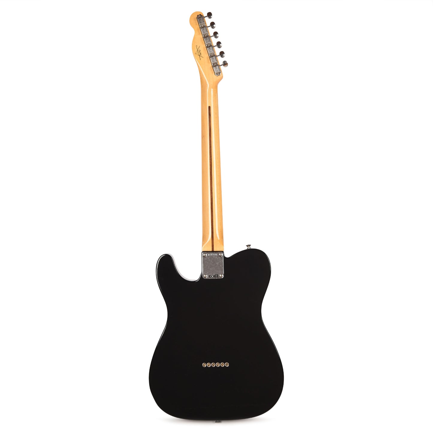 Fender Custom Shop 1955 Telecaster "Chicago Special" Time Capsule Super Aged Black Electric Guitars / Solid Body