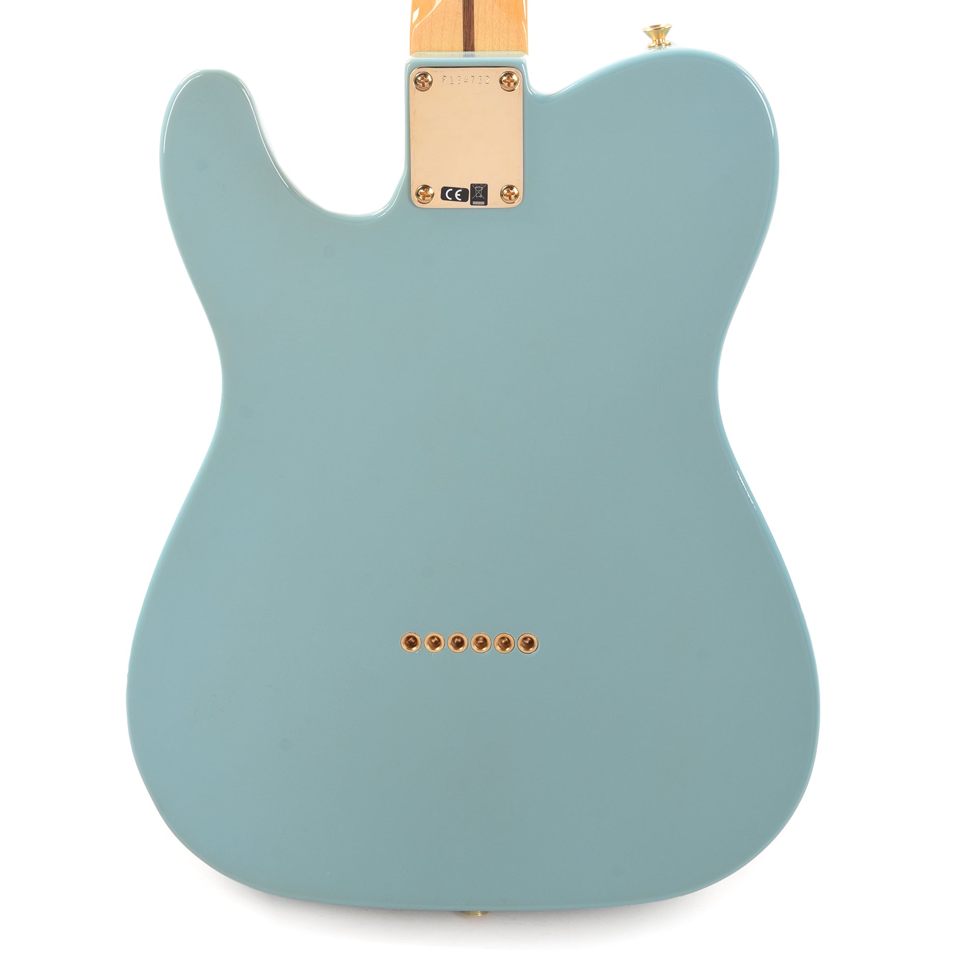 Fender Custom Shop 1955 Telecaster "Chicago Special" Time Capsule Super Aged Daphne Blue w/Gold Hardware Electric Guitars / Solid Body