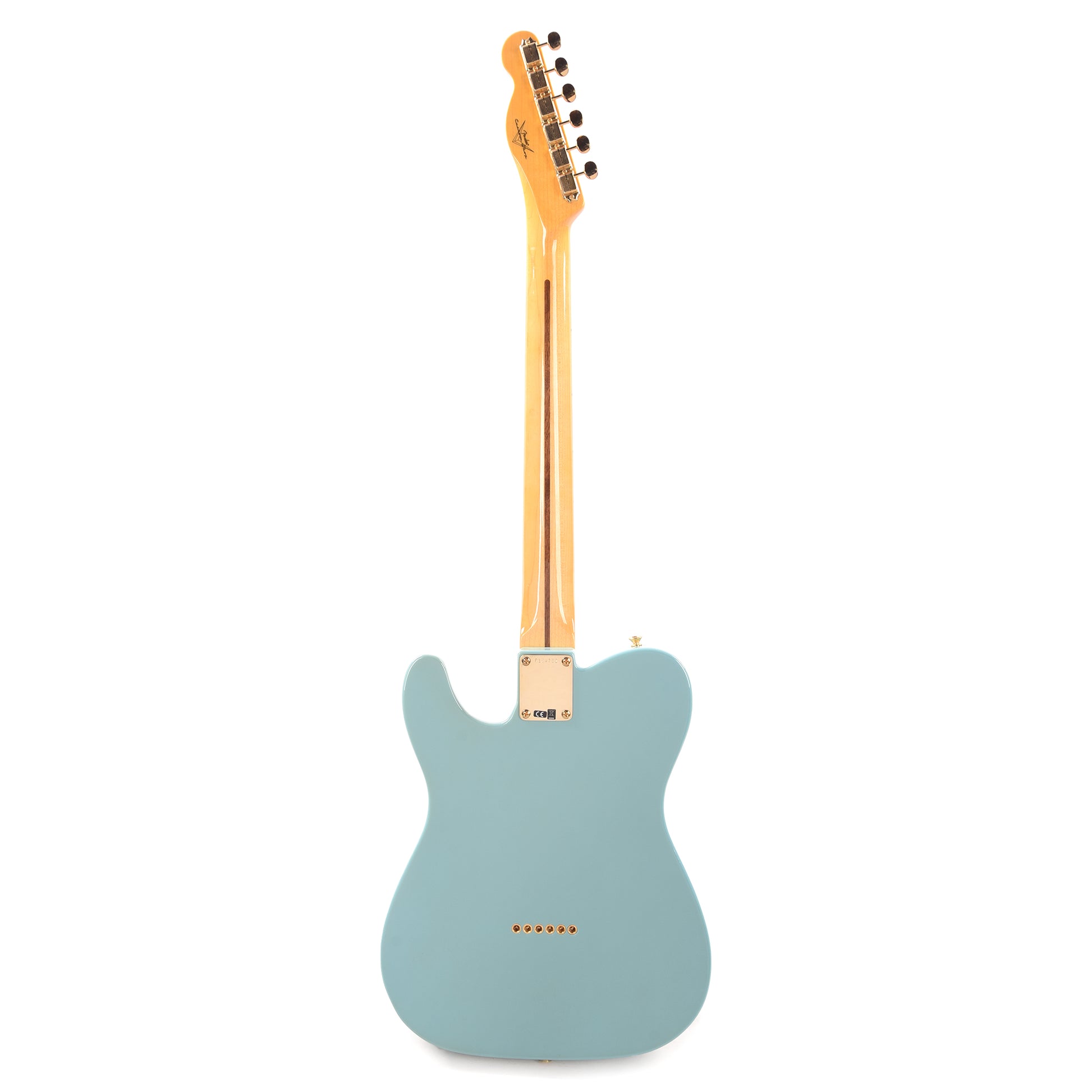 Fender Custom Shop 1955 Telecaster "Chicago Special" Time Capsule Super Aged Daphne Blue w/Gold Hardware Electric Guitars / Solid Body
