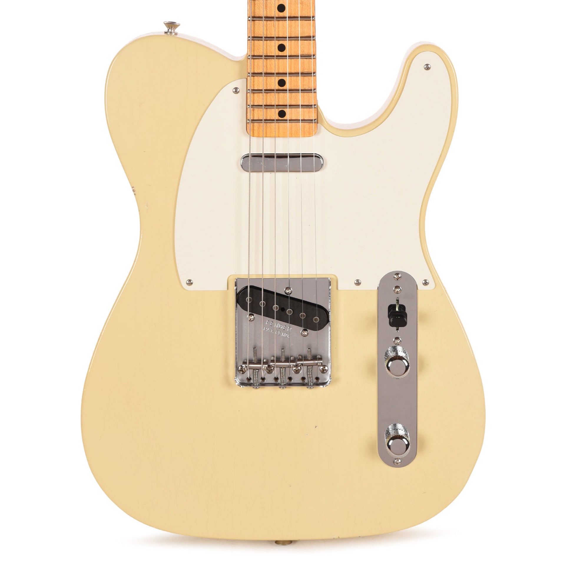 Fender Custom Shop 1955 Telecaster Journeyman Relic Super Aged '55 Desert Tan Electric Guitars / Solid Body