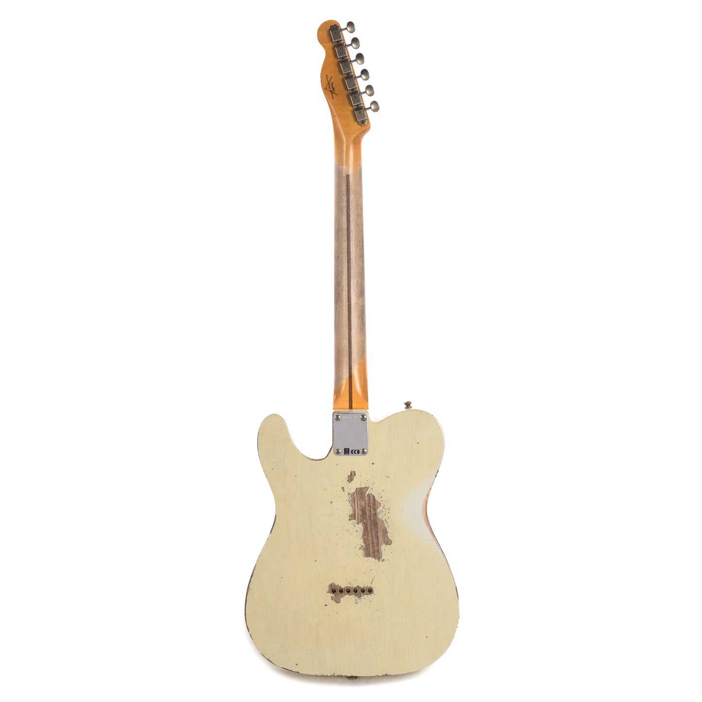 Fender Custom Shop 1956 Esquire "Chicago Special" Heavy Relic Super Aged 1955 Desert Tan Electric Guitars / Solid Body