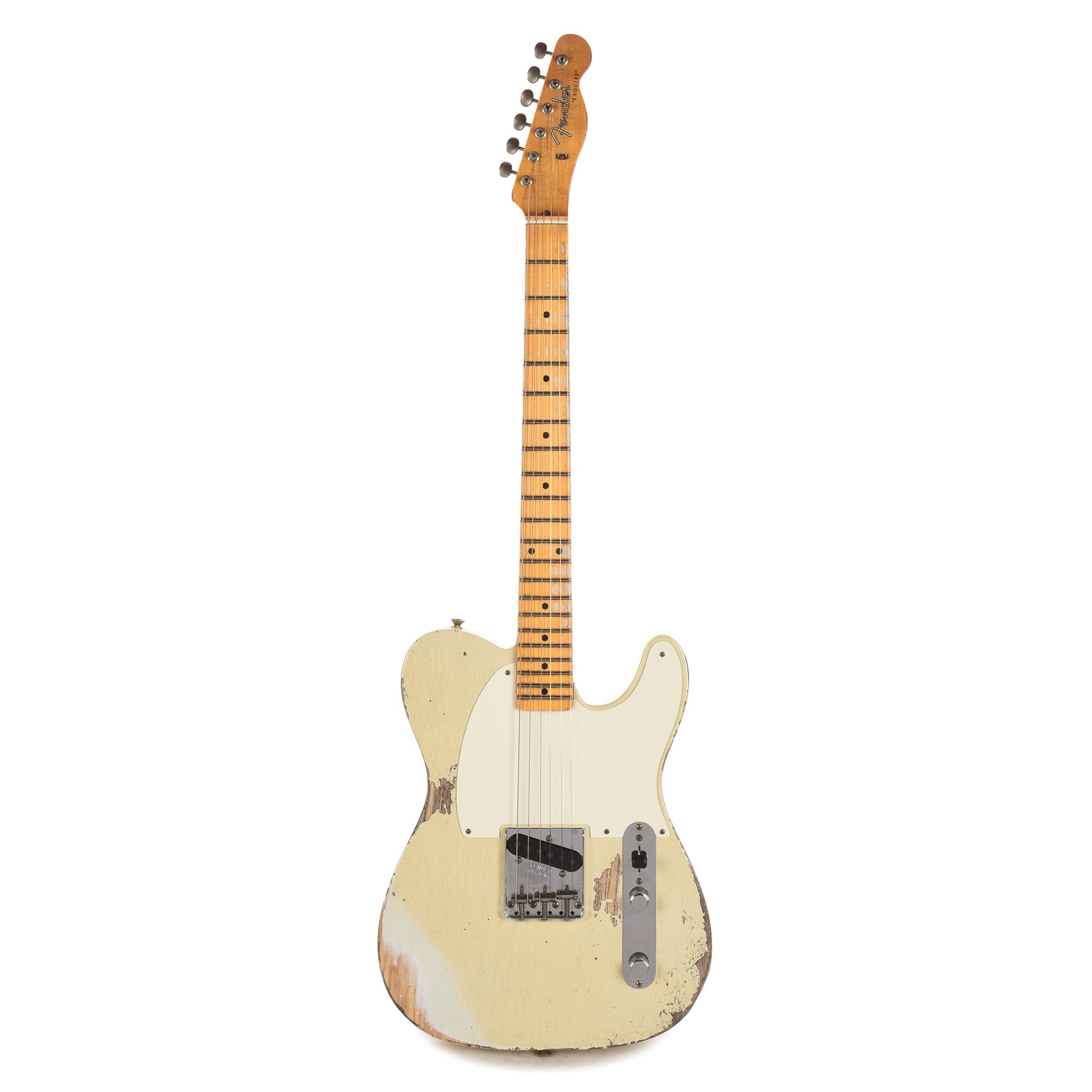 Fender Custom Shop 1956 Esquire "Chicago Special" Heavy Relic Super Aged 1955 Desert Tan Electric Guitars / Solid Body