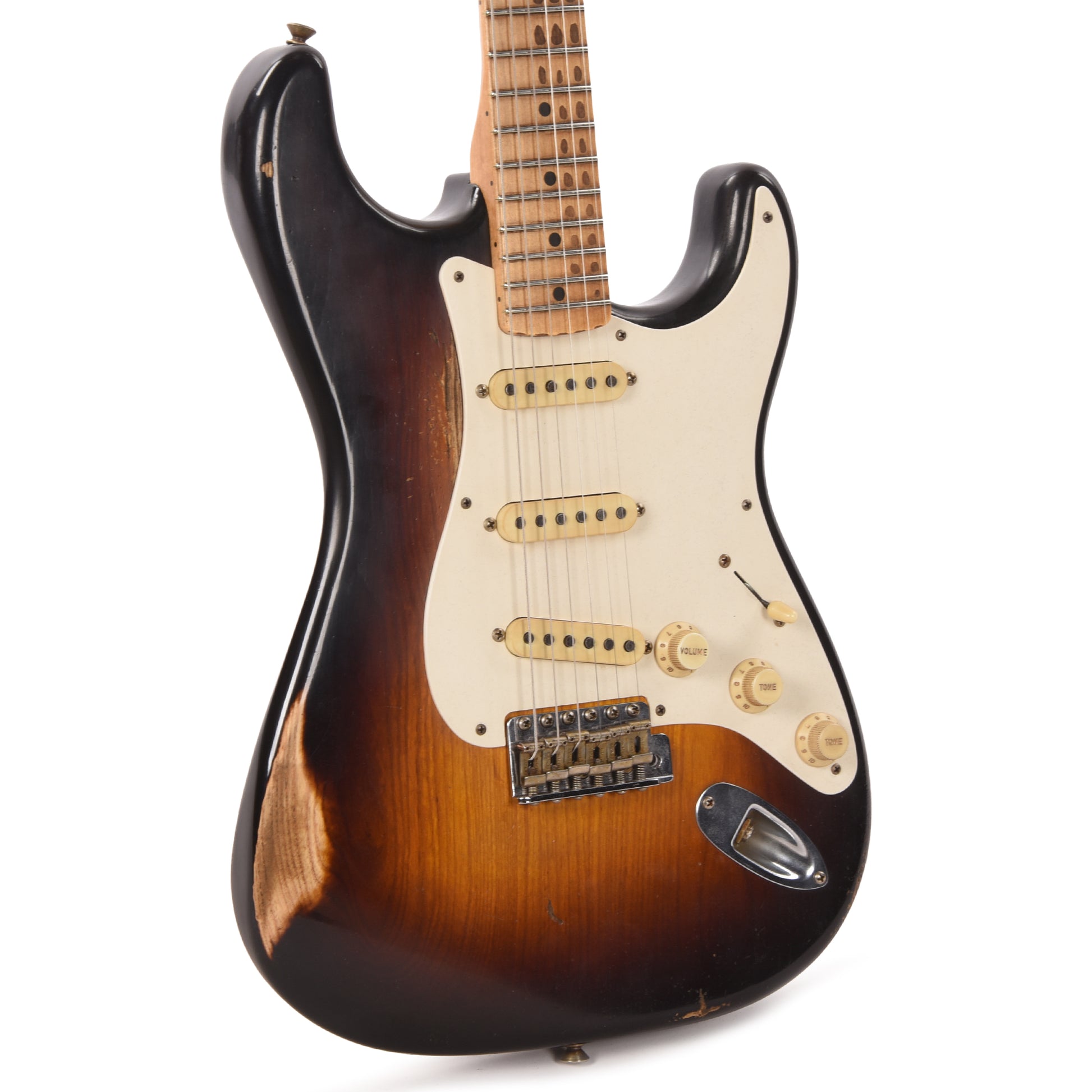 Fender Custom Shop 1957 Stratocaster "Chicago Special" Journeyman Relic Super Faded Wide Fade 2-Color Sunburst Master Built by Andy Hicks Electric Guitars / Solid Body