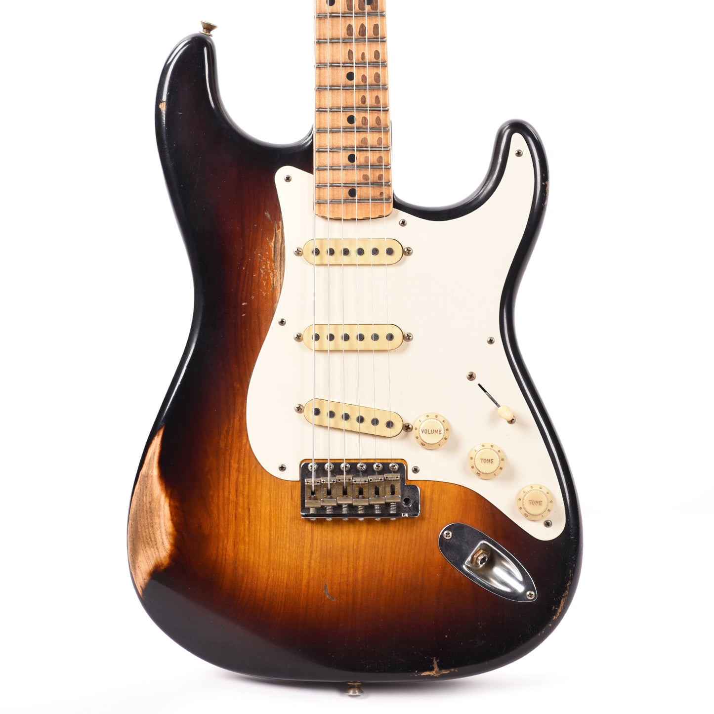 Fender Custom Shop 1957 Stratocaster "Chicago Special" Journeyman Relic Super Faded Wide Fade 2-Color Sunburst Master Built by Andy Hicks Electric Guitars / Solid Body