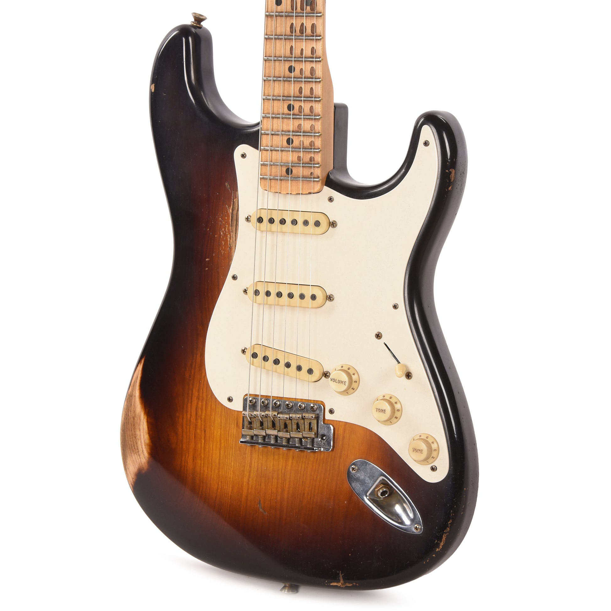 Fender Custom Shop 1957 Stratocaster "Chicago Special" Journeyman Relic Super Faded Wide Fade 2-Color Sunburst Master Built by Andy Hicks Electric Guitars / Solid Body