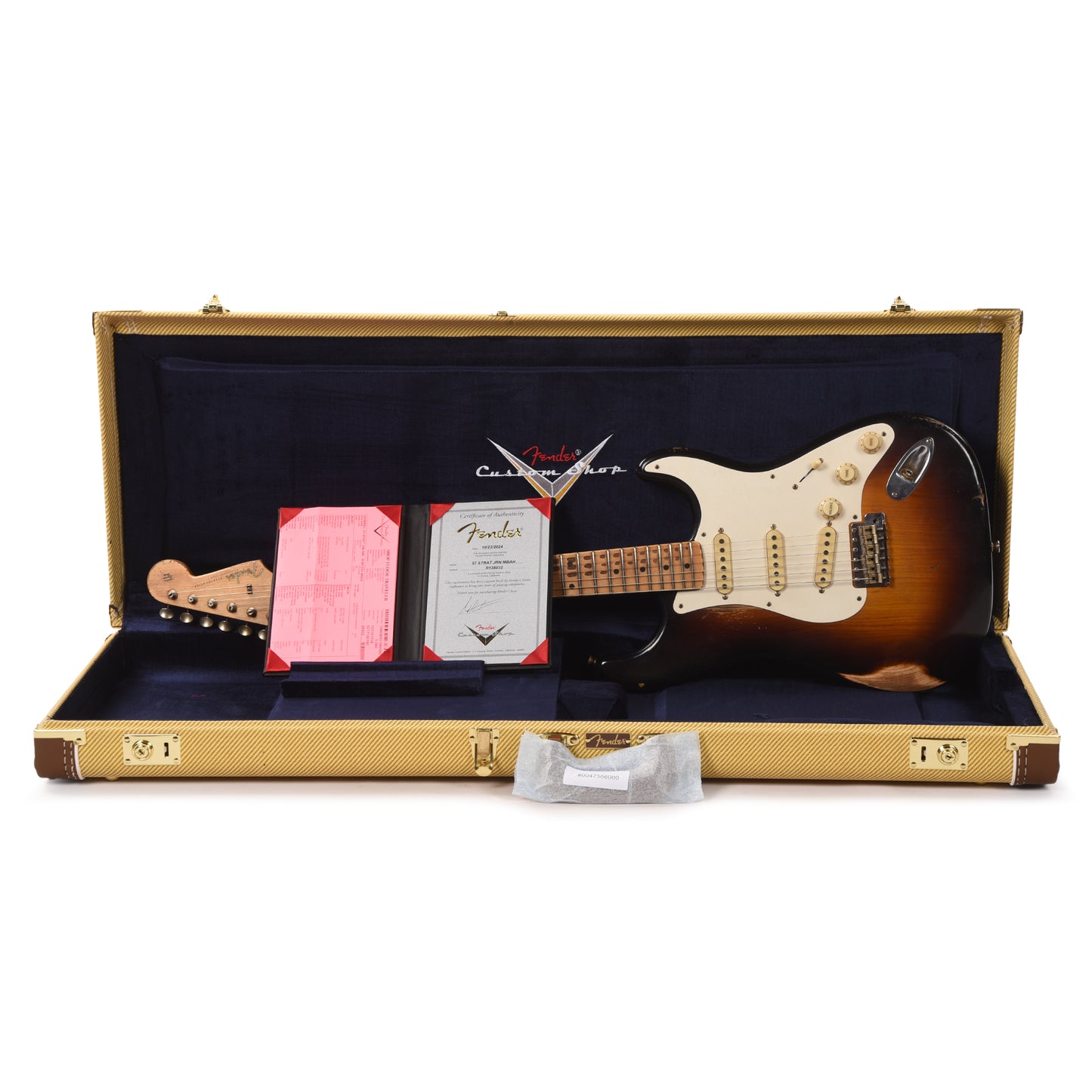 Fender Custom Shop 1957 Stratocaster "Chicago Special" Journeyman Relic Super Faded Wide Fade 2-Color Sunburst Master Built by Andy Hicks Electric Guitars / Solid Body