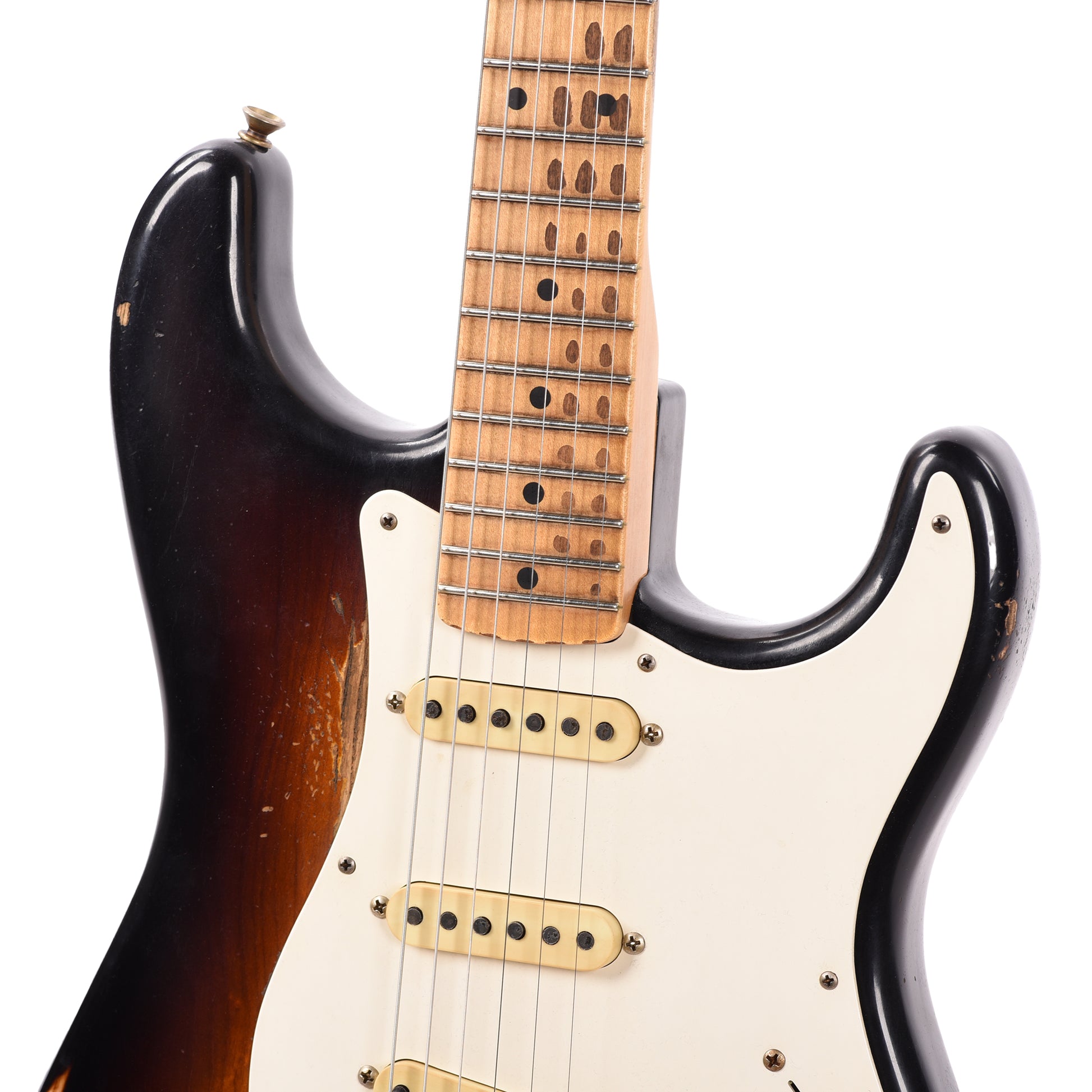 Fender Custom Shop 1957 Stratocaster "Chicago Special" Journeyman Relic Super Faded Wide Fade 2-Color Sunburst Master Built by Andy Hicks Electric Guitars / Solid Body