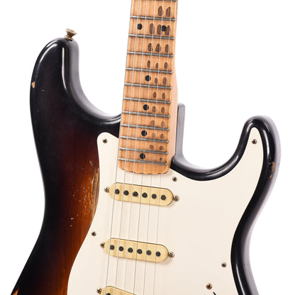 Fender Custom Shop 1957 Stratocaster "Chicago Special" Journeyman Relic Super Faded Wide Fade 2-Color Sunburst Master Built by Andy Hicks Electric Guitars / Solid Body