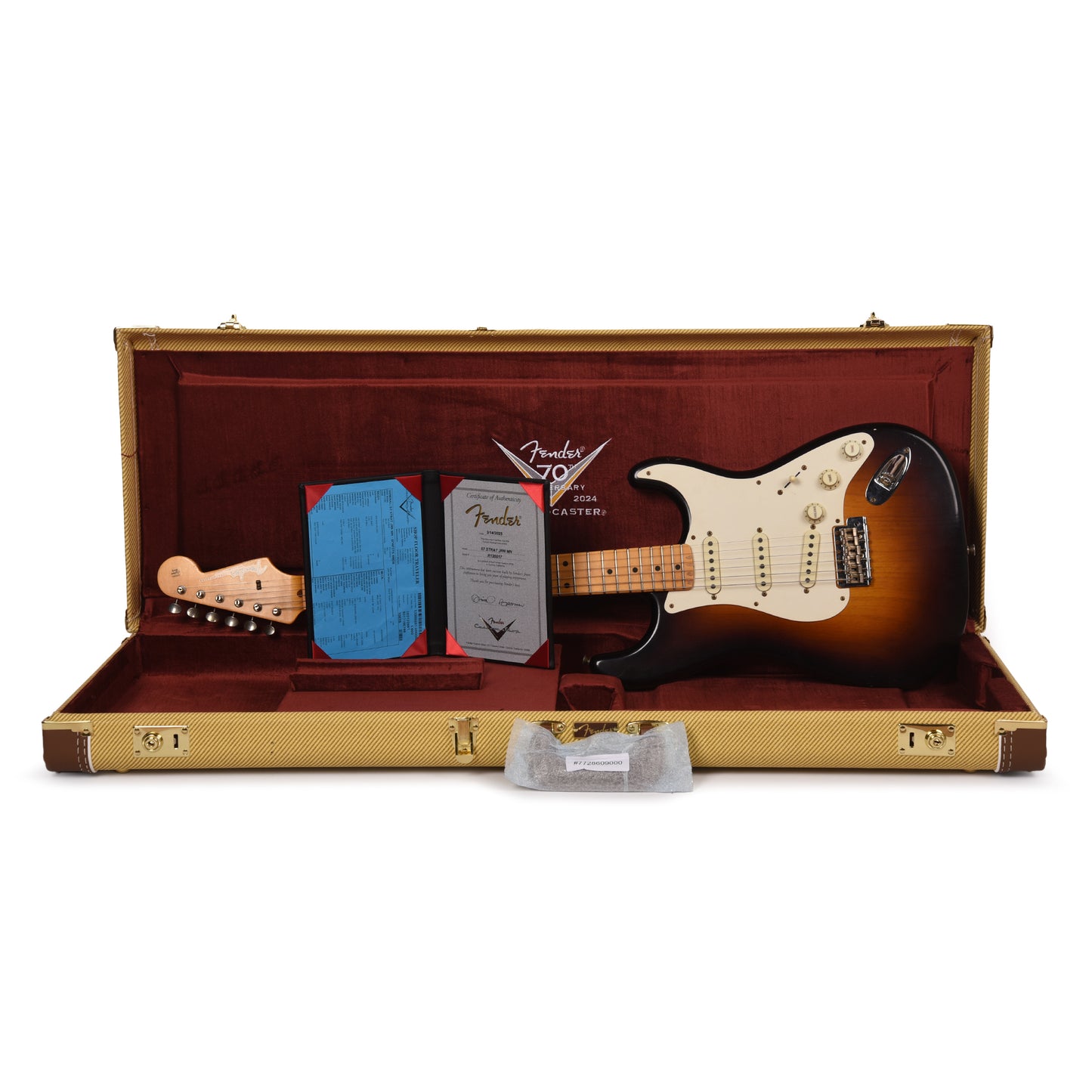 Fender Custom Shop 1957 Stratocaster "Chicago Special" Journeyman Relic Super Faded Wide Fade 2-Color Sunburst Master Built by David Brown Electric Guitars / Solid Body