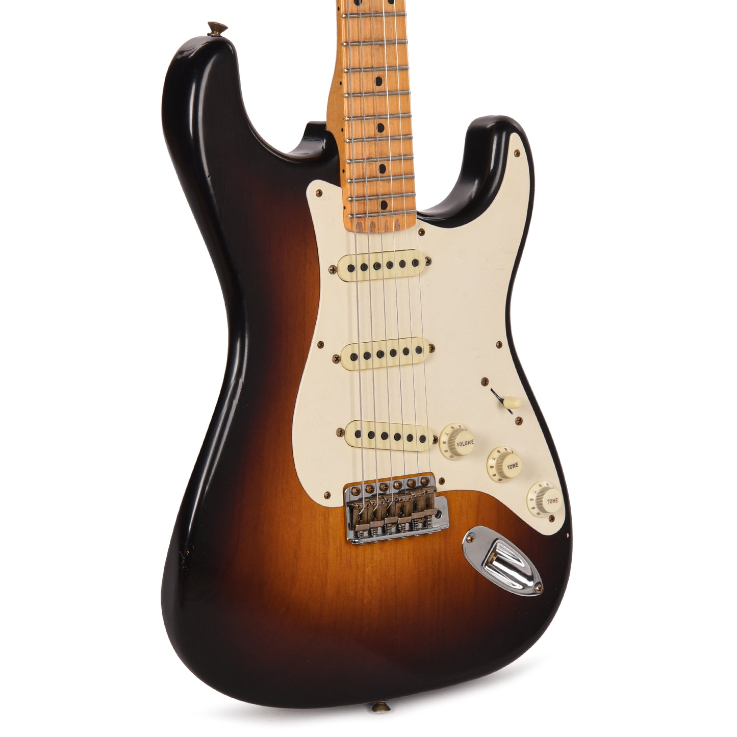 Fender Custom Shop 1957 Stratocaster "Chicago Special" Journeyman Relic Super Faded Wide Fade 2-Color Sunburst Master Built by David Brown Electric Guitars / Solid Body