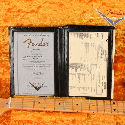 Fender Custom Shop 1957 Stratocaster "Chicago Special" NOS Super Aged Ocean Turquoise Electric Guitars / Solid Body
