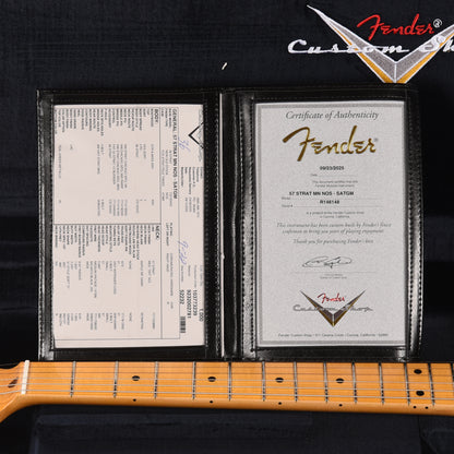 Fender Custom Shop 1957 Stratocaster "Chicago Special" NOS Super Aged Teal Green Metallic Electric Guitars / Solid Body