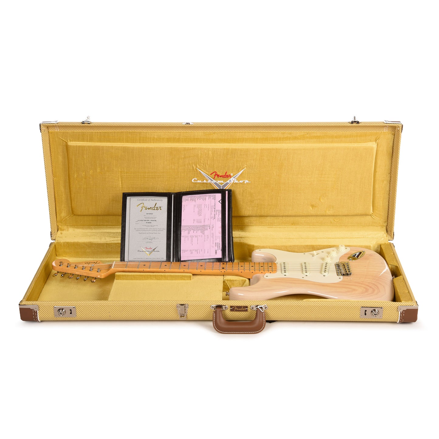 Fender Custom Shop 1957 Stratocaster "Chicago Special" NOS Super Faded Natural Blonde Electric Guitars / Solid Body