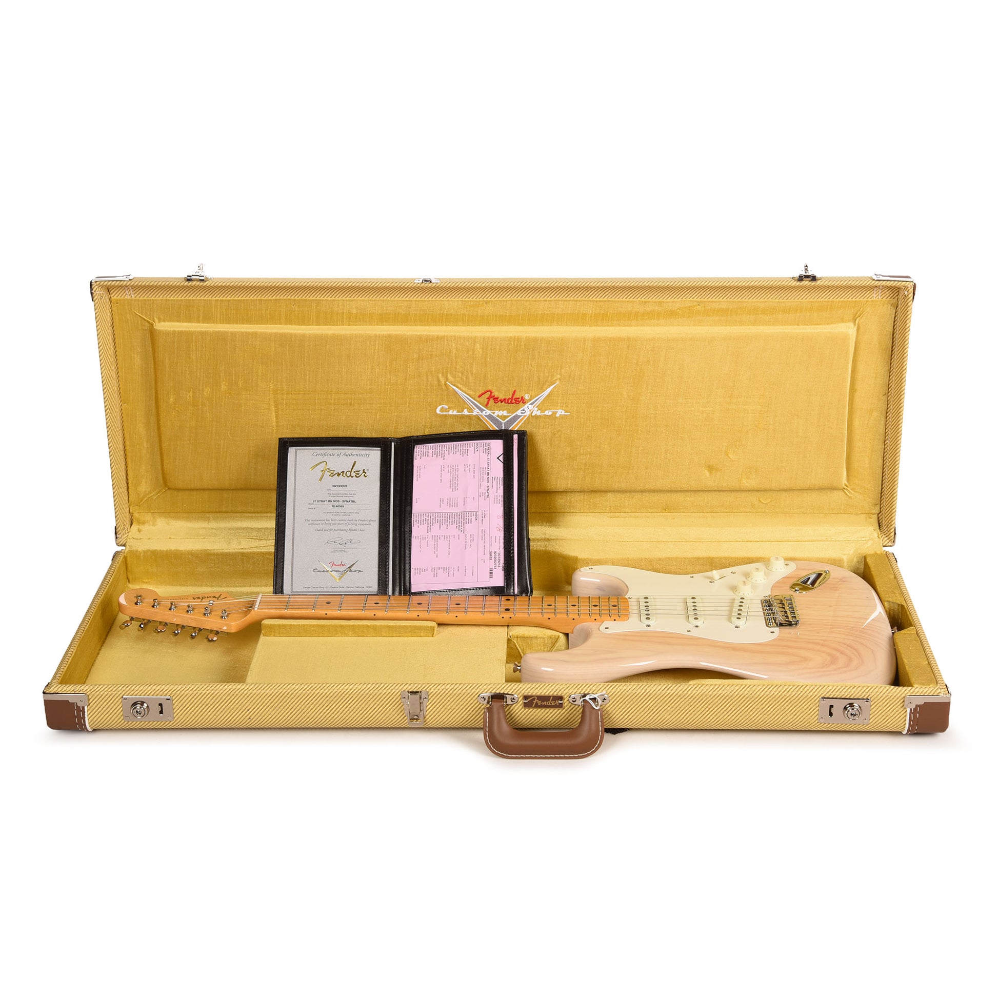 Fender Custom Shop 1957 Stratocaster "Chicago Special" NOS Super Faded Natural Blonde Electric Guitars / Solid Body