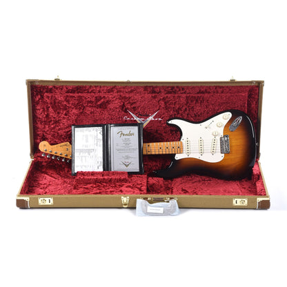 Fender Custom Shop 1957 Stratocaster "Chicago Special" NOS Wide Fade Chocolate 2-Tone Sunburst w/AAA Flame Neck Electric Guitars / Solid Body