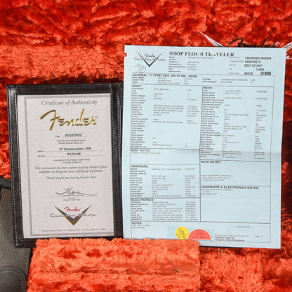 Fender Custom Shop 1957 Stratocaster Hardtail HSS "Chicago Special" Journeyman Relic Aged Sherwood Green Electric Guitars / Solid Body