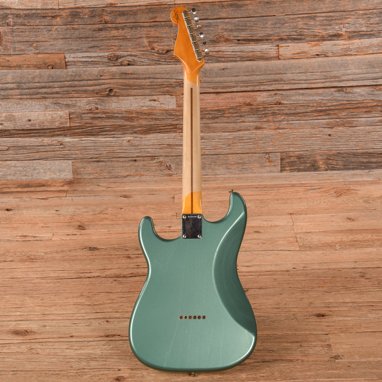 Fender Custom Shop 1957 Stratocaster Hardtail HSS "Chicago Special" Journeyman Relic Aged Sherwood Green Electric Guitars / Solid Body