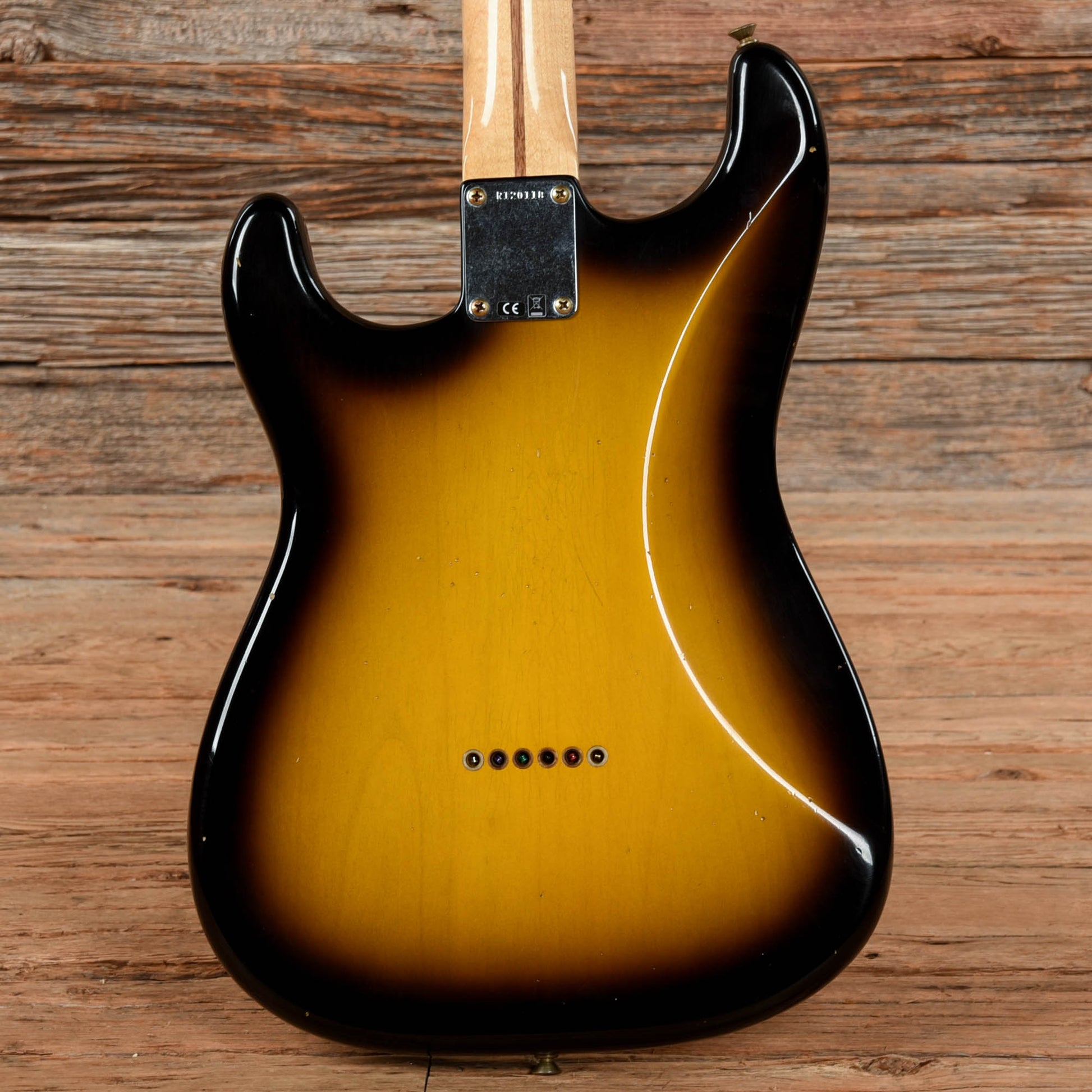 Fender Custom Shop 1957 Stratocaster Hardtail Journeyman Relic 2-Color Sunburst 2023 Electric Guitars / Solid Body