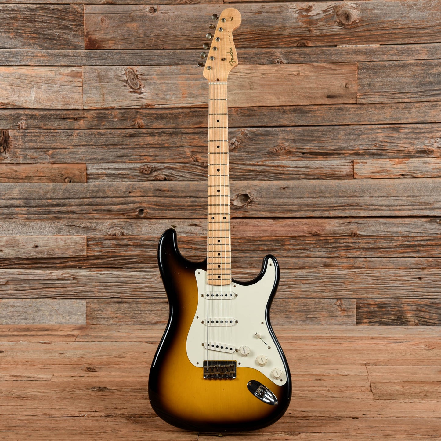 Fender Custom Shop 1957 Stratocaster Hardtail Journeyman Relic 2-Color Sunburst 2023 Electric Guitars / Solid Body