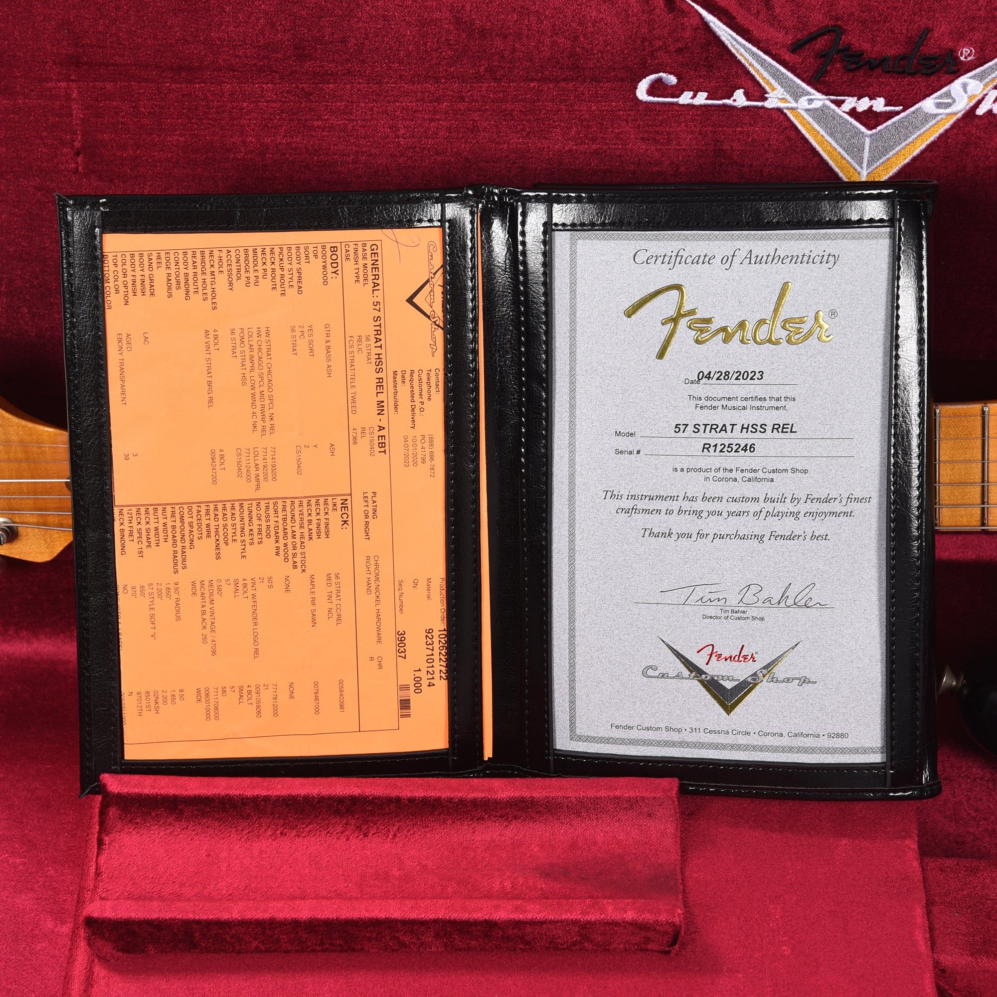 Fender Custom Shop 1957 Stratocaster HSS 