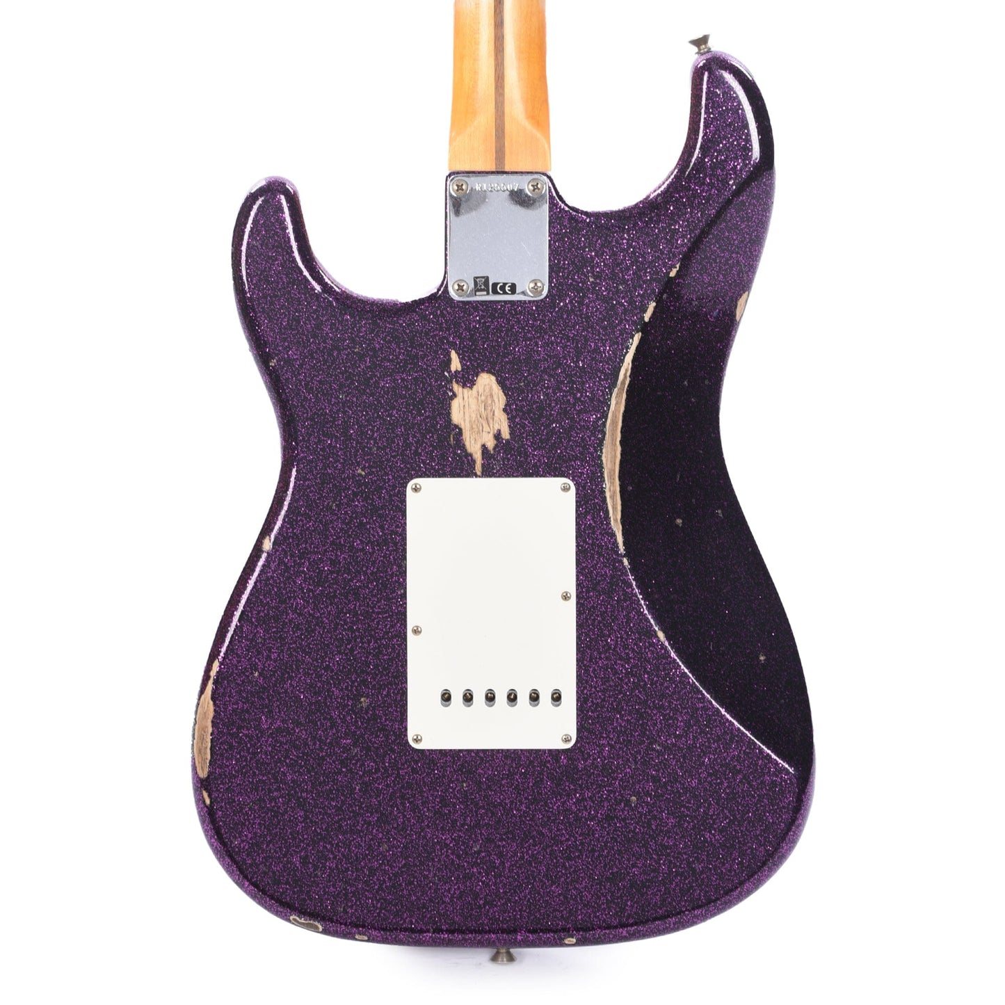 Fender Custom Shop 1957 Stratocaster HSS "Chicago Special" Relic Magenta Sparkle w/Lollar Imperial Low Wind Humbucker Electric Guitars / Solid Body