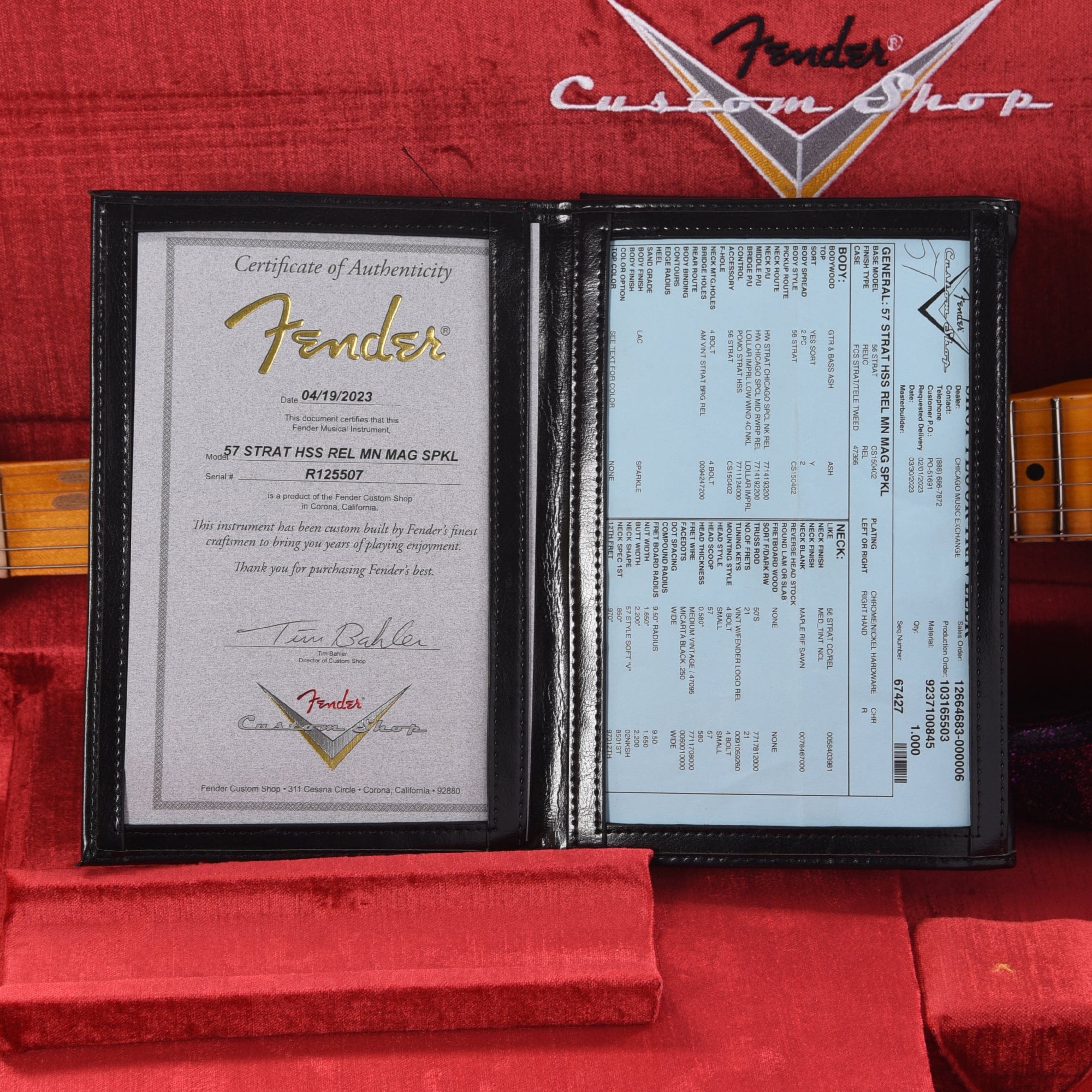 Fender Custom Shop 1957 Stratocaster HSS 