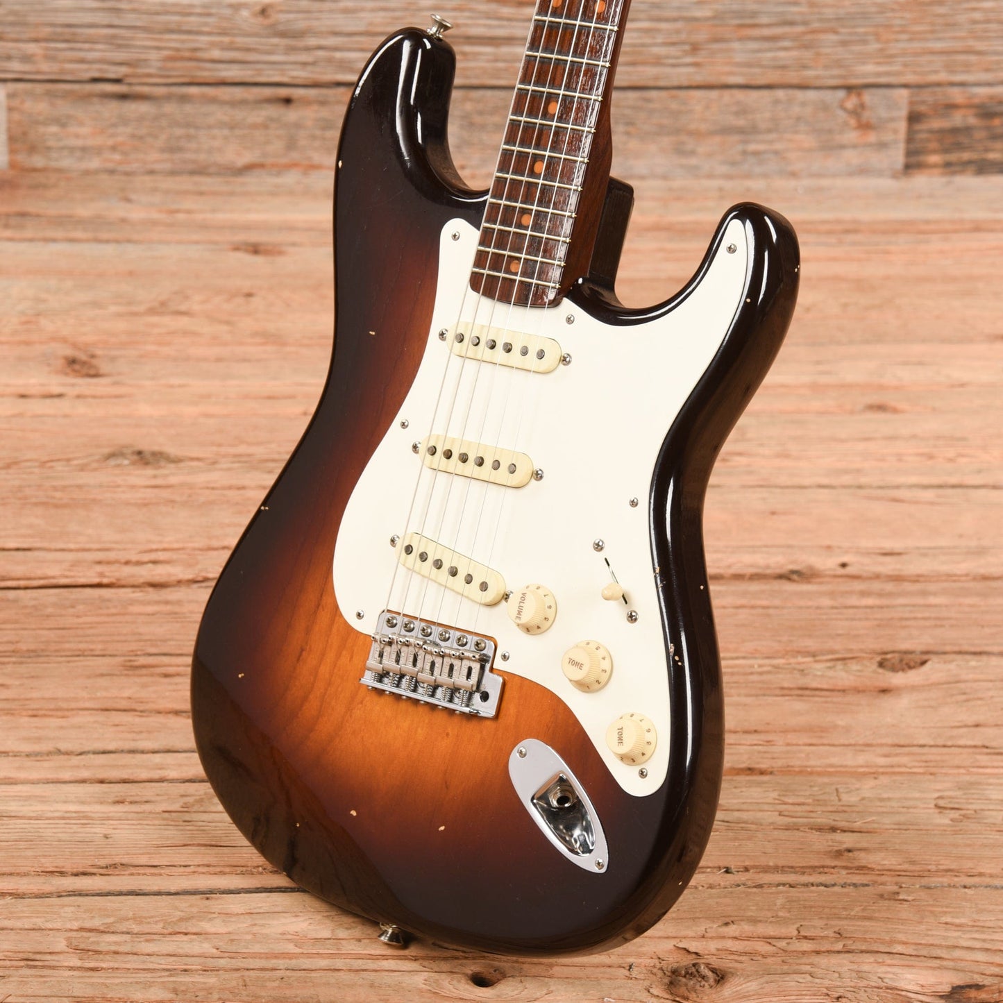 Fender Custom Shop 1957 Stratocaster Relic Sunburst 2017 Electric Guitars / Solid Body