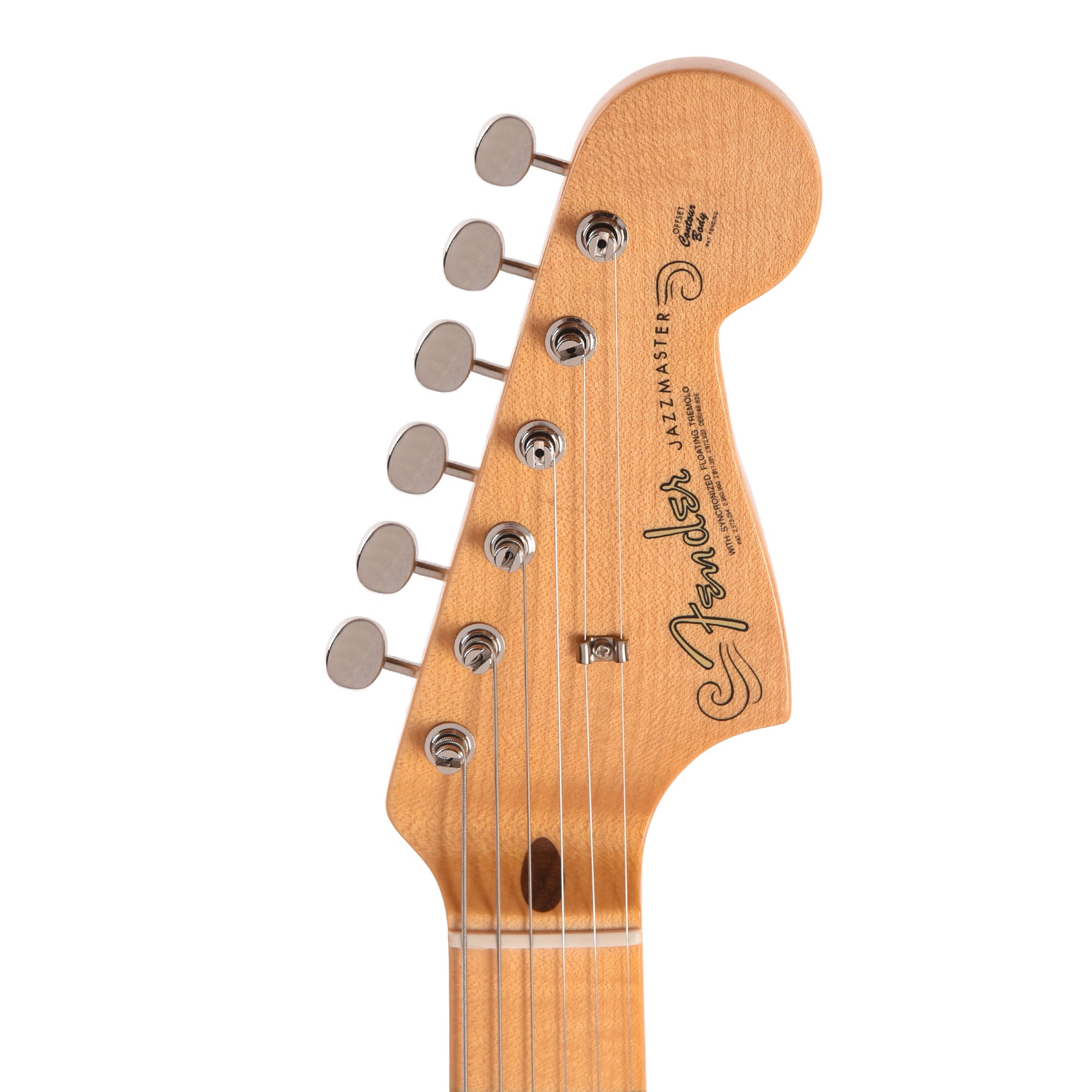 Fender Custom Shop 1958 Jazzmaster "Chicago Special" NOS Super Aged Black Electric Guitars / Solid Body