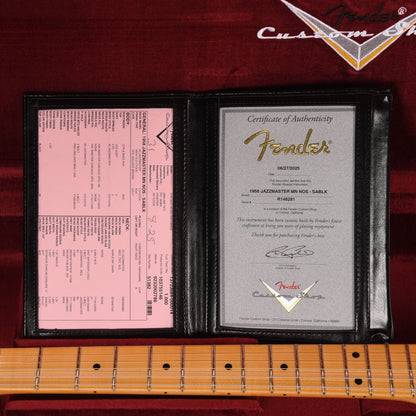 Fender Custom Shop 1958 Jazzmaster "Chicago Special" NOS Super Aged Black Electric Guitars / Solid Body