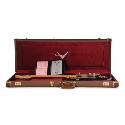 Fender Custom Shop 1958 Jazzmaster "Chicago Special" NOS Super Aged Black Electric Guitars / Solid Body